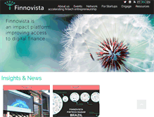 Tablet Screenshot of finnovista.com